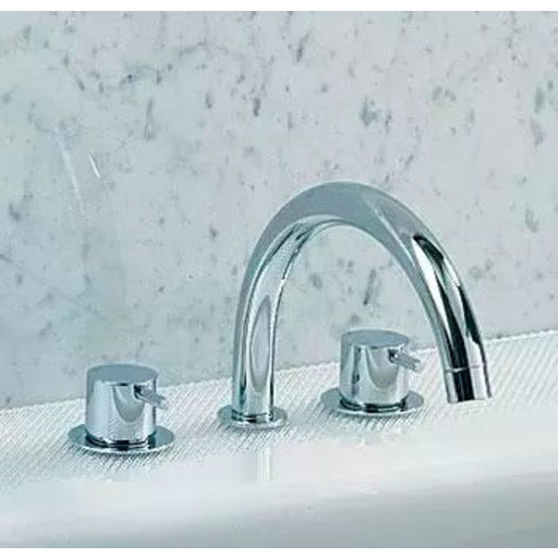 Vola SC8 badkarsblandare, stål