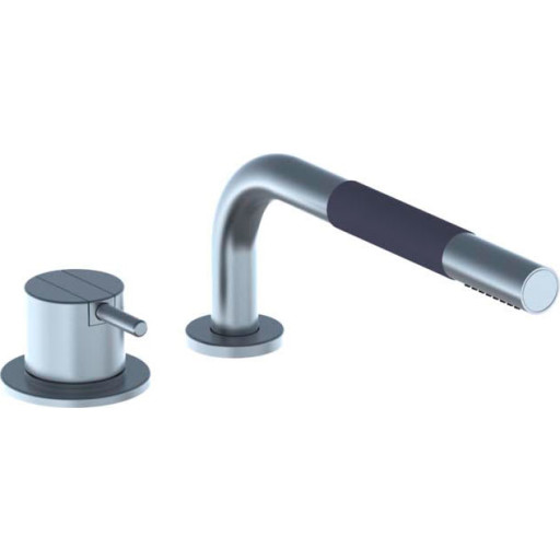 Vola SC9 badkarsblandare med duschset, st&aring;l