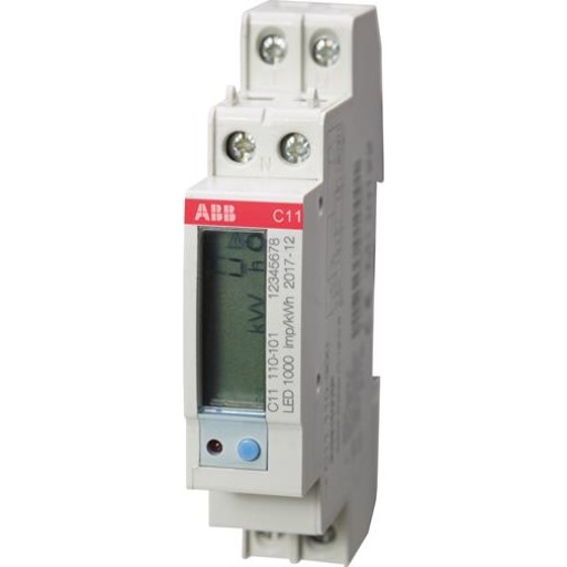 ABB C11 elmåler 1F, 40 A billede