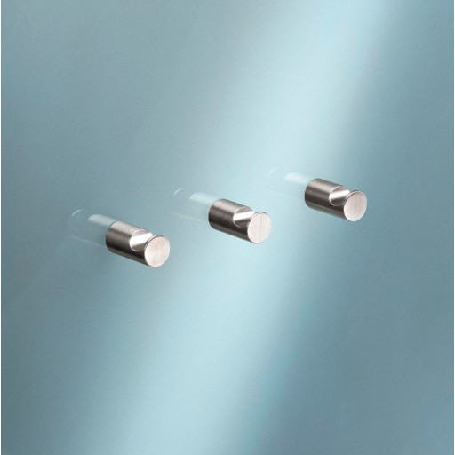 Vola T17 Håndklædekroge 4 stk Krom, Dansk Design, til Badeværelse og Køkken