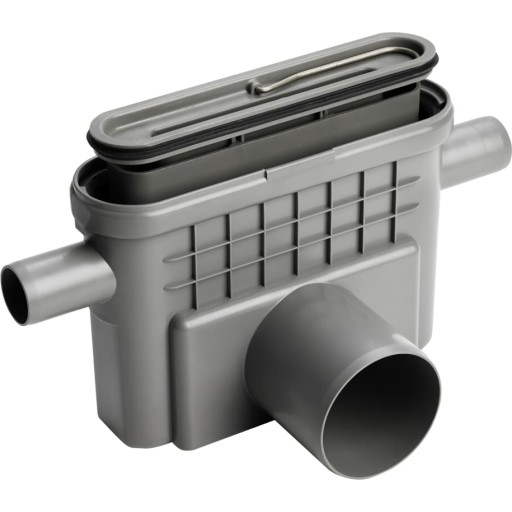 Unidrain 1433 udløbshus, Ø75 mm billede