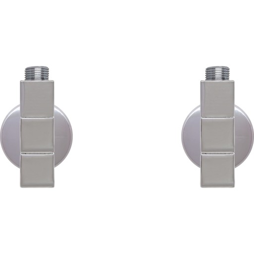 Kriss 4-K2 Ventilsæt vinkel, Krom billede