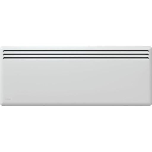 Nobø Front panelovn uten termostat, 2000W/230V, hvit, 20 m² Tekniske installasjoner > Varme