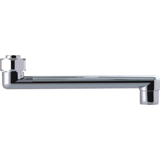 Børma Ceraflex svingtud 320 mm. 3/4'' omløber. Krom