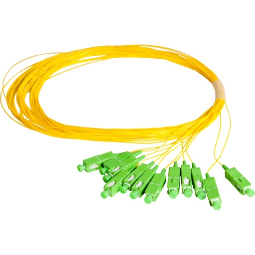 Billede af Pigtail OS2 SC/APC, SM, Grade B, 1,5M, G657A, bulk med 12 stk