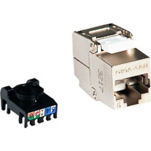 Connector Keystone Standard FTP Cat.6, flip-jack