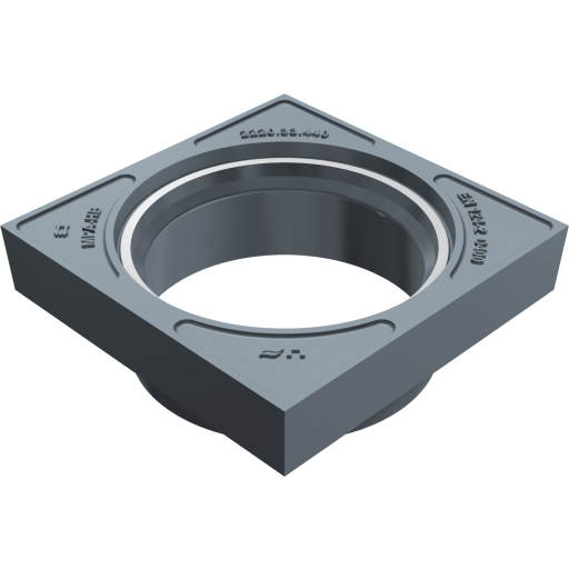 Duco fast karm uden pakning til 425 mm opføringsrør 180 mm billede