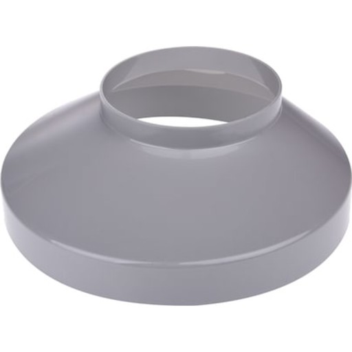 Plastmo brøndkrave 90 x 150 mm, grå billede