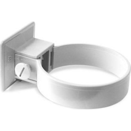 Plastmo plastrørholder Ø90 mm, hvid (2 stk.)