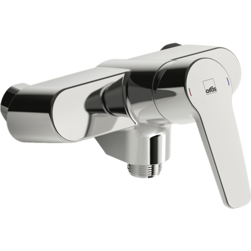 Oras Saga brusearmatur, krom billede