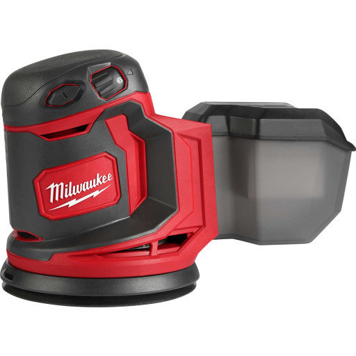 Milwaukee M18 Redlink BOS125-0 excentersliber, u. batteri