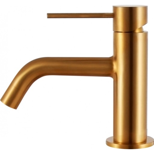 Scandtap Voyage håndvaskarmatur, børstet messing billede