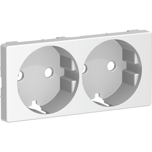 LK FUGA ® Afdækning for Schuko stikkontakt med jord 2,0 modul - Lysegrå