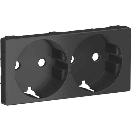 LK FUGA ® Afdækning for Schuko stikkontakt med jord 2,0 modul - Koksgrå