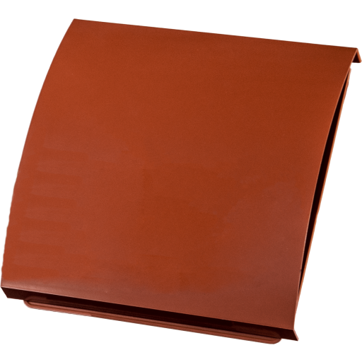 Duka One S udvendig rist og skærm - Teglrød, Ral 8004