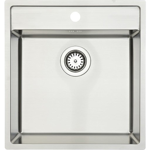 Lavabo Nexus 50 kjøkkenvask, 48x51 cm, rustfritt stål Kjøkken > Kjøkkenvasken