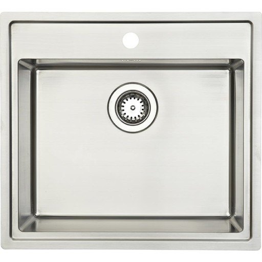 Lavabo Lotus 60 køkkenvask, 56x51 cm, rustfrit stål