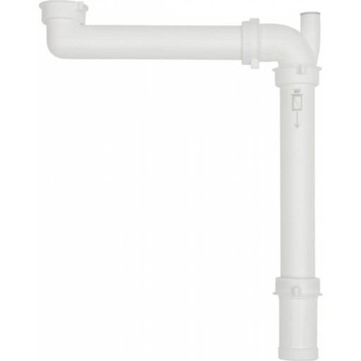 Lavabo Panama diskbänksvattenlås, 1 1/2", vit