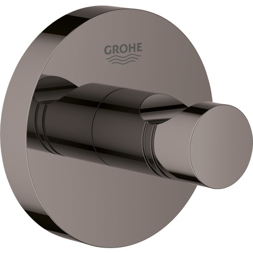 Grohe Essentials håndklædekrog i metal - Poleret Hard Graphite