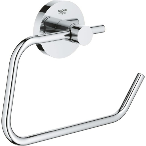 GROHE Essentials toiletrulleholder u/låg - Krom