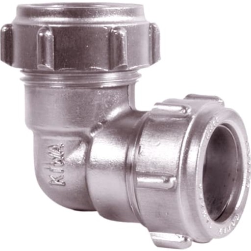 Conex 10mm komp vink. krom godkendt til pex og kobber