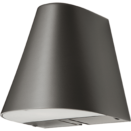 Veggarmatur Spike LED 1100 4000K, 850 lumen, grafitt