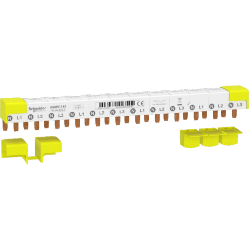Billede af 12 stk Sløjfeskinne iC40 3P+N, RCBo 12 moduler