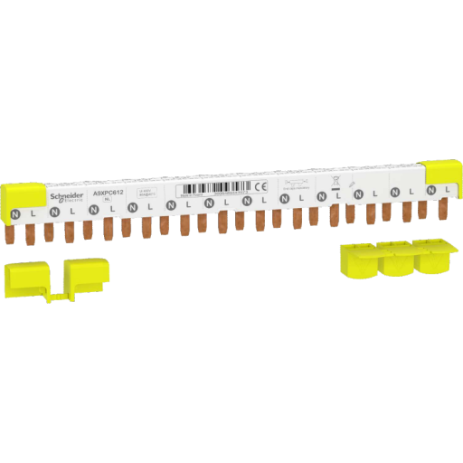 Billede af 12 stk Sløjfeskinne iC40 1P+N, RCBo 12 moduler