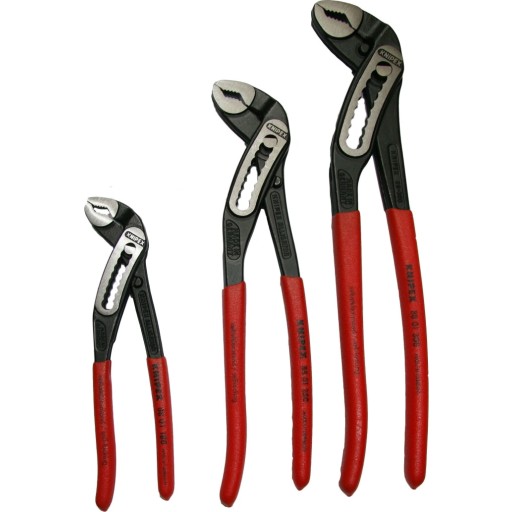 KNIPEX vandpumpetang "Alligator", sæt med 180, 250 og 300 mm