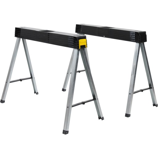 Stanley 1-97-475, 340 kg, Aluminium, Metal, Plast, Aluminium, Sort, 101,7 mm, 12,5 mm, 7,58 cm