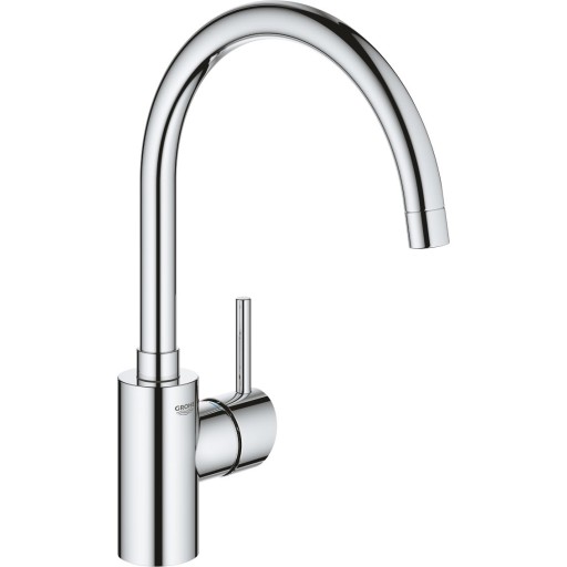 Grohe Concetto etgr køk C-tud - etgr.køkkenbatteri, højt udløb, ethulsmontage, zero 32661003