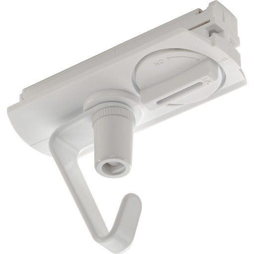 SLV 1F pendeladapter med krog, hvid billede