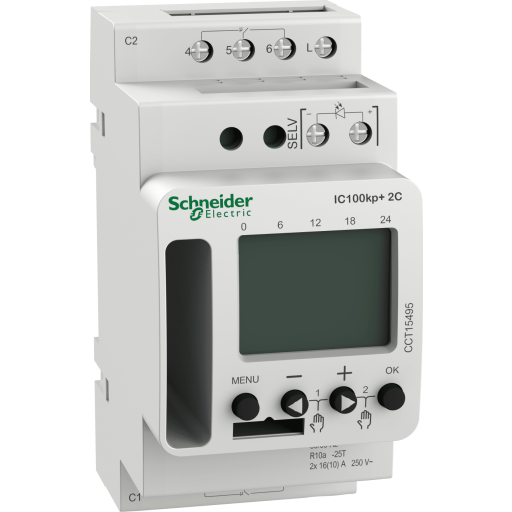 Billede af Skumringstimer IC 100KP+, 2 kanal, smart
