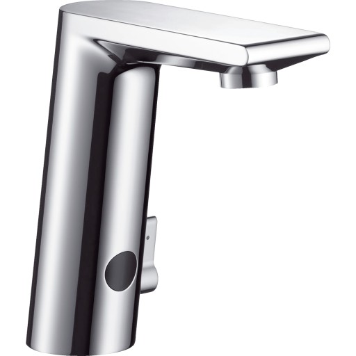 Hansgrohe Metris S håndvaskarmatur, berøringsfri, krom billede