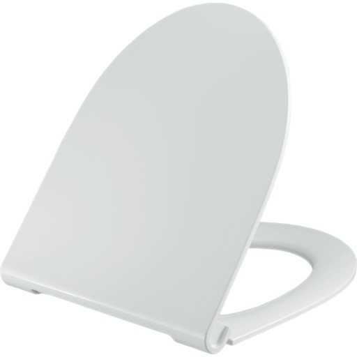 Pressalit Spira 946 toiletbræt, soft close, aftagelig, hvid billede