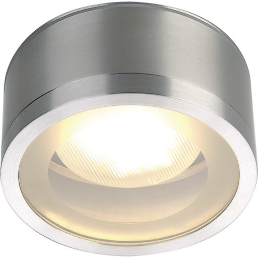 Rox taklampa, GX53, borstad aluminium, IP44