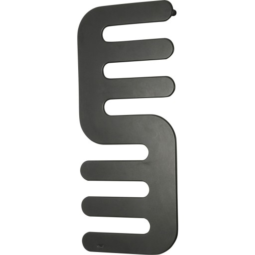 Kriss Hand håndklædetørrer, kombi, 51,4x120, grafitgrå billede