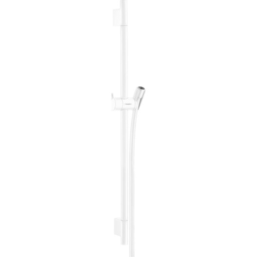 hansgrohe Unica´S Puro glidestang 65 cm med bruserslange 160 cm, Mat hvid