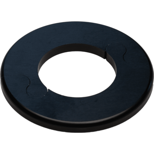 Alu Fit Rosette Ø28 Sort