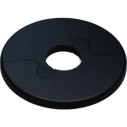 Alu Fit Rosette Ø16 Sort