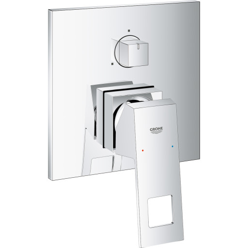 GROHE EuroCube brusearmatur 158mm 3vejs. Forkromet