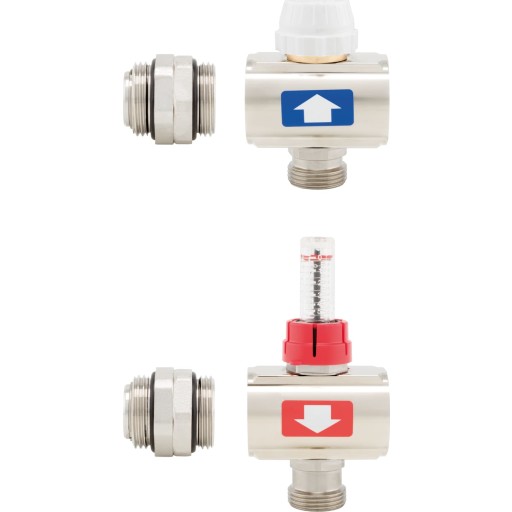Salus Extension kit GVM-EXT 1" x 3/4" til gulvvarmemanifold