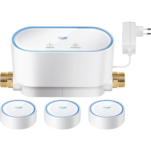 Grohe Sense Guard Smart Startpakke m/vannavbryter &amp; 3 vannalarmer Tekniske installasjoner > Vannbehandling