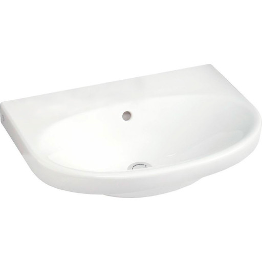 Gustavsberg Nautic 5560 håndvask, 60x46 cm, hvid billede