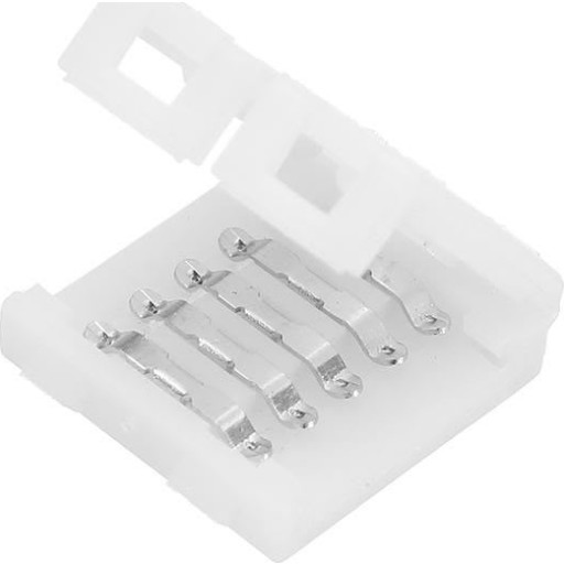 All Light samlestykke til 12 mm LED strip med farveskift, uden ledning