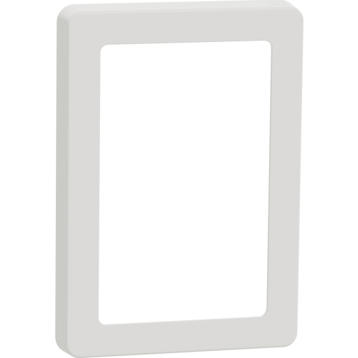 LAURITZ KNUDSEN FUGA Base 63 designramme 1,5 modul, hvid.