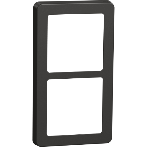 LAURITZ KNUDSEN FUGA Base 63 designramme 2x1 modul, koksgrå.