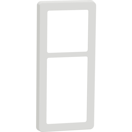 LAURITZ KNUDSEN FUGA Base 63 designramme 2,5 modul, hvid.