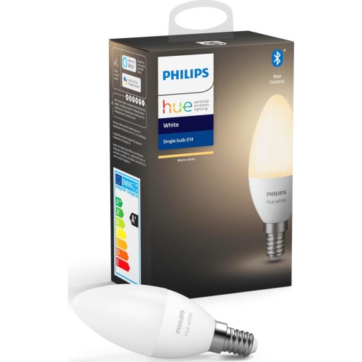 Philips Hue White E14 mignonpære, 1-pak Lamper &amp; el > Lyskilder