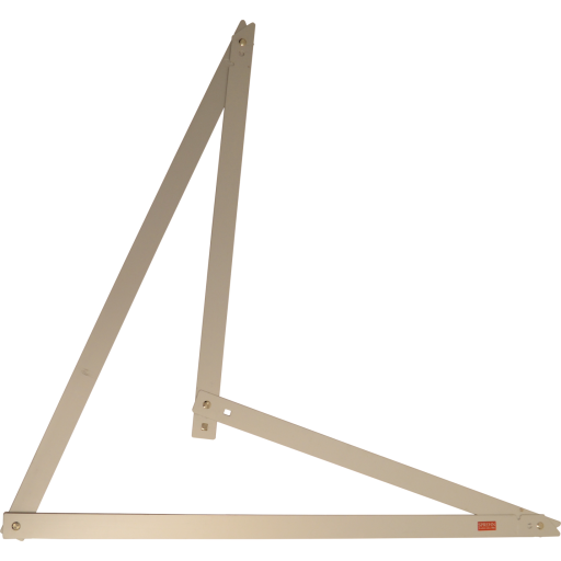 Sprehn vinkel foldbar - 1220x1220x1720mm, brolæggervinkel/anslagsvinkel i aluminium.